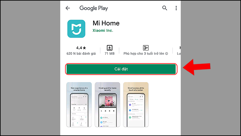 C&agrave;i đặt Mi Home